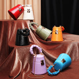 Crocodile Pattern Bucket Bag Crossbody  Purses Handbags Female Bag