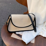 Crocodile Pattern Square Tote Bag High PU Leather Women's Handbag