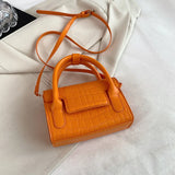 Crocodile Pattern Vintage Handbags For Women