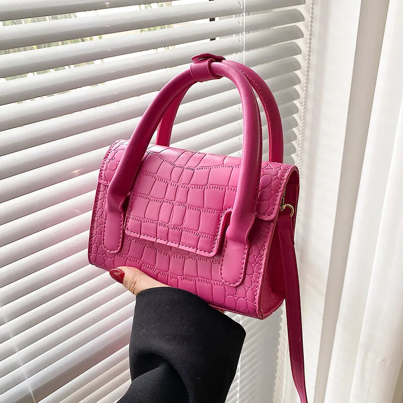 Crocodile Pattern Vintage Handbags For Women