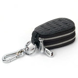 Crocodile Pattern Key Wallet Double Layer Zipper Car Key Case Wallet