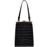 Crocodile Pattern Women Handbag PU Leather Shoulder Bag Mini Shoulder Mobile Pho