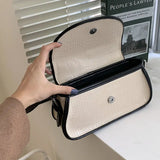 Crocodile Pattern Women's Underarm Bag Ladies Shoulder Messenger Bags