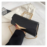 Crocodile Small Ladies Chains Shoulder Messenger Purses Women Hand Bags