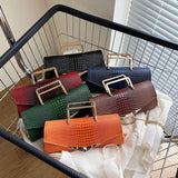 Crocodile Small Ladies Chains Shoulder Messenger Purses Women Hand Bags