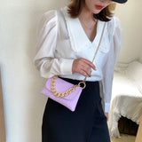 Crocodile Summer Envelope Shoulder Bag