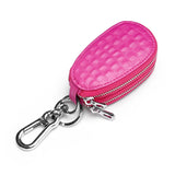 Crocodile pattern Men Car keys keychain PU Leather Casual Key holder