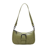 Crocodile Pattern Mini Shoulder Bag for Women