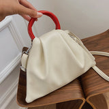 Cross Body Bag Woman Shoulder Bags Female Soft Leather Dumpling Bag Small Tote S