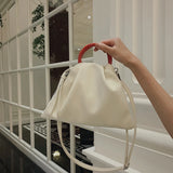 Cross Body Bag Woman Shoulder Bags Female Soft Leather Dumpling Bag Small Tote S
