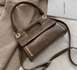Cross Body Bags Women Travel Retro Bag PU Leather Bag Crossbody