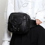 Cross Body Shoulder Bag Women Handbags Pu Leather Purses Vintage Crossbodys Mess