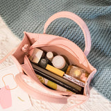 Crocodile Pattern Tote Bag Chain Shoulder Bag Purse PU Leather Handbag