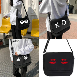 Canvas Crossbody Bag Shoulder Messenger Youth Satchel Envelope Pouch