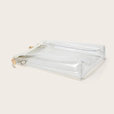 Clear PVC Crossbody Bag Chain Shoulder Purse Jelly Handbags