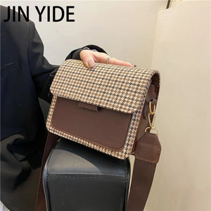 Crossbody Bag Female Shoulder Bag Women Bag Handbag Purse Retro PU Leather