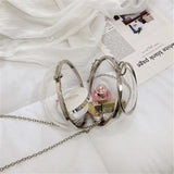 Transparent Shoulder Crossbody Bag for Women