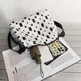 Canvas Crossbody Bag for Women High Quality Shoulder Messenger Handbag