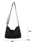 Canvas Crossbody Bag for Women High Quality Shoulder Messenger Handbag