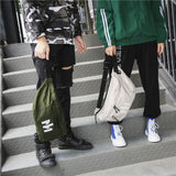 Waterproof Nylon Crossbody Messenger Chest Bag Pack