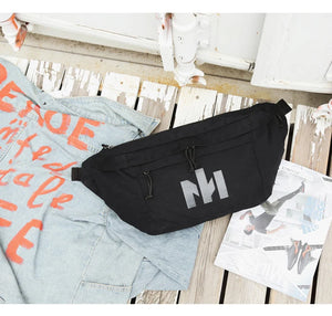 Waterproof Nylon Crossbody Messenger Chest Bag Pack
