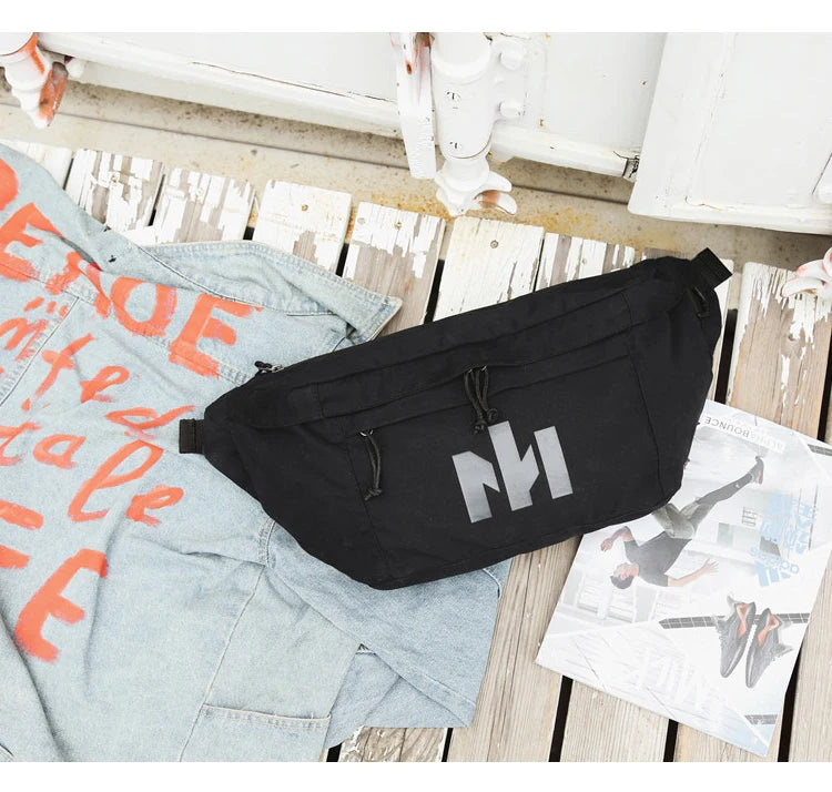 Waterproof Nylon Crossbody Messenger Chest Bag Pack
