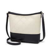 Women's Rhombic One-shoulder Bucket Bag Mobile Phone Bag Purse Women Messenger B