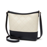 Women's Rhombic One-shoulder Bucket Bag Mobile Phone Bag Purse Women Messenger B