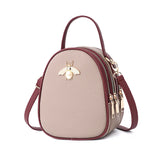 Women's Leather Crossbody Bag Messenger Shoulder Sling Tote Handbag
