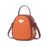 Women's Leather Crossbody Bag Messenger Shoulder Sling Tote Handbag