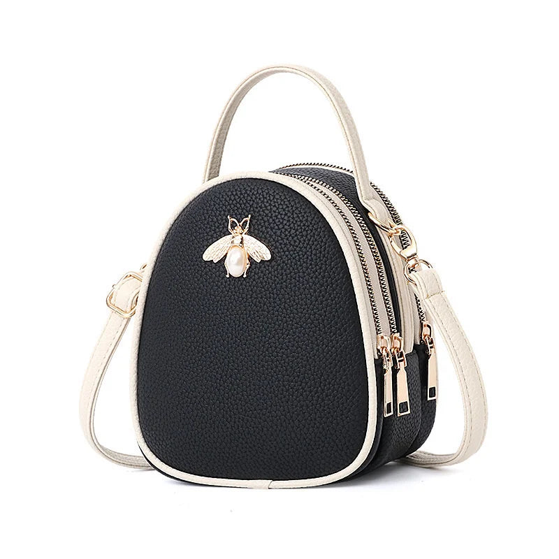 Women's Leather Crossbody Bag Messenger Shoulder Sling Tote Handbag