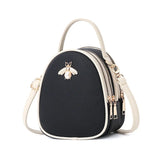 Women's Leather Crossbody Bag Messenger Shoulder Sling Tote Handbag