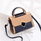 Crossbody Bag Lock Female Casual Wild Messenger Square Bag