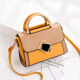 Crossbody Bag Lock Female Casual Wild Messenger Square Bag