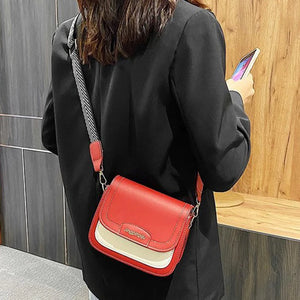 Crossbody Bags Women PU Leather Shoulder Small Square Bag Mobile Phone Bag