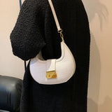 Crossbody Bags For Women PU Leather Underarm Bag Western Style Messenger Bags