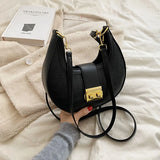 Crossbody Bags For Women PU Leather Underarm Bag Western Style Messenger Bags