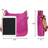 Leather Geometric Hobo Shoulder Bucket Bag