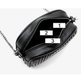 Rivet Chain Shoulder Bag Small Female Messenger Bags High Mini Clutch Bag