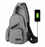 Waterproof Crossbody Bag Small Chest Pack Sport Shoulder Sling Backpack