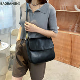 Crossbody Bag for Women PU Leather Soft Shoulder Bag