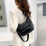 Crossbody Bag Nylon Embroidery Thread Top-Handle