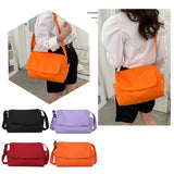 Oxford Cloth Top-Handle Handbag Totes Small Messenger Clutch Purse Bag for Women