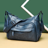 Large Capacity Shoulder Bags High Leather Crossbody Bags