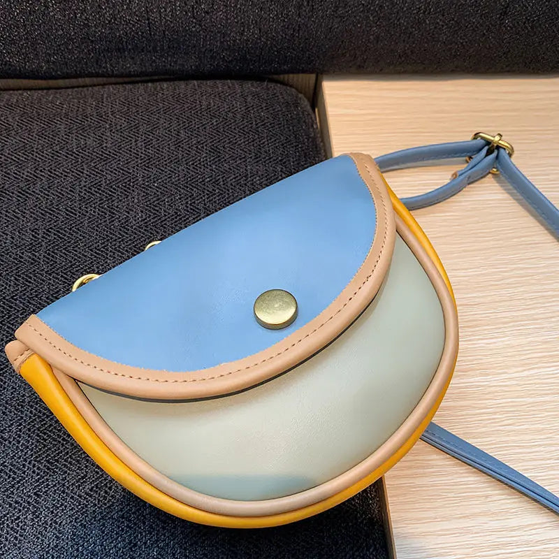 Women Candy Crossbody Bag Saddle Style All-match