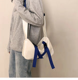 Canvas Crossbody Bag Women Casual Handbag High-capacity B312