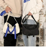 Canvas Crossbody Bag Women Casual Handbag High-capacity B312