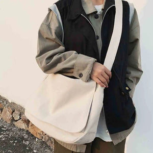 Dog Pattern Shoulder Bag Large Capacity Messenger Purse Handbag
