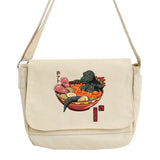 Crossbody Bag Women Large Capacity Shoulder Messenger Bag Japan Pattern Ladies