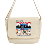 Crossbody Bag Women Large Capacity Shoulder Messenger Bag Japan Pattern Ladies